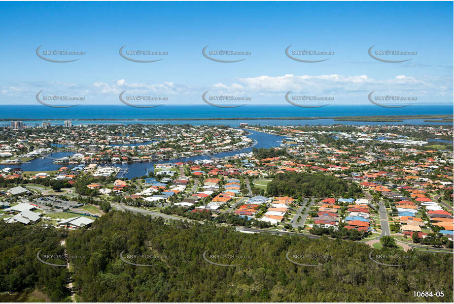 Aerial Photo Pelican Waters QLD Aerial Photography