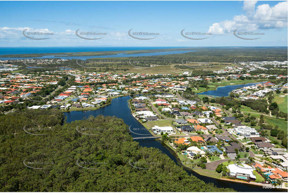 Aerial Photo Pelican Waters QLD Aerial Photography