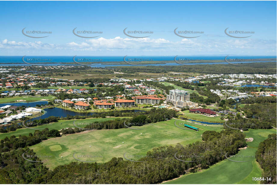 Aerial Photo Pelican Waters QLD Aerial Photography