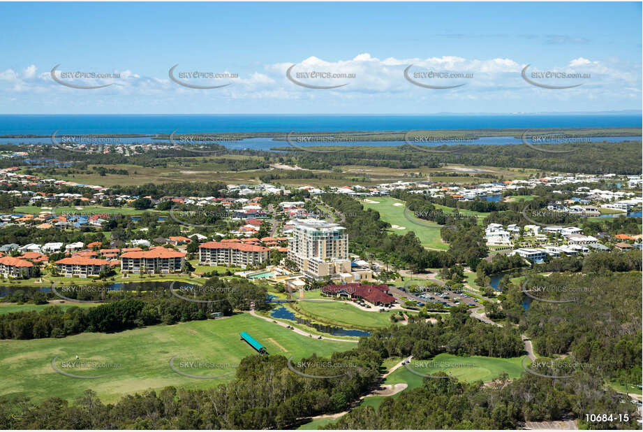 Aerial Photo Pelican Waters QLD Aerial Photography