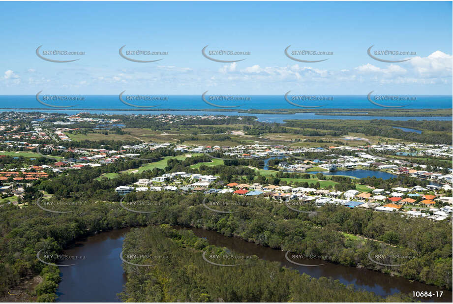 Aerial Photo Pelican Waters QLD Aerial Photography