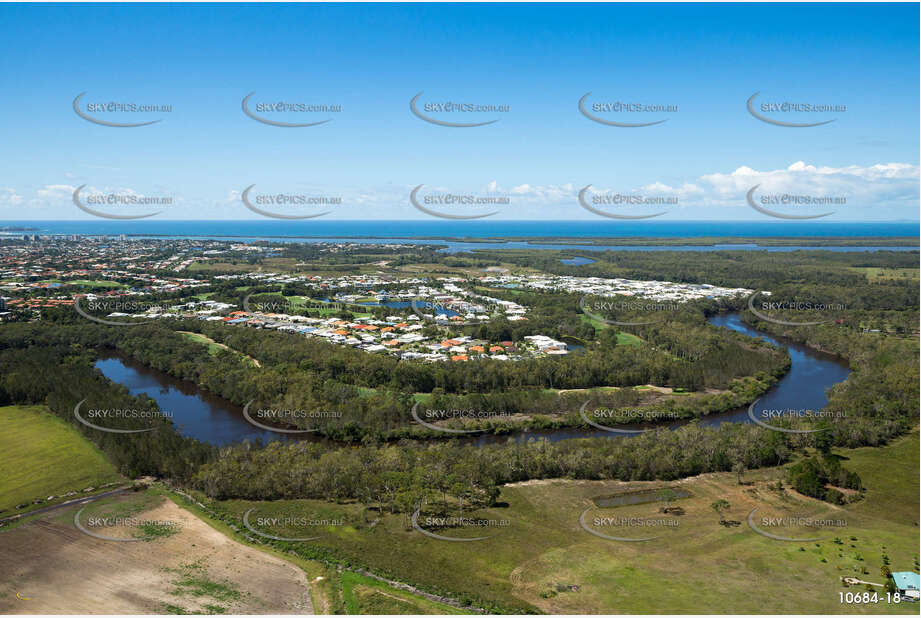 Aerial Photo Pelican Waters QLD Aerial Photography