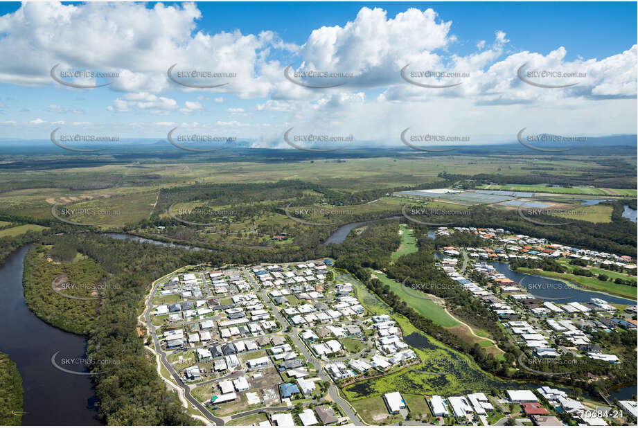 Aerial Photo Pelican Waters QLD Aerial Photography