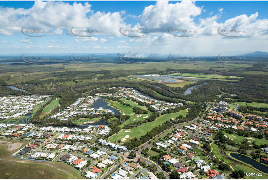 Aerial Photo Pelican Waters QLD Aerial Photography