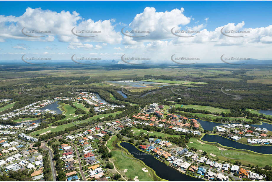 Aerial Photo Pelican Waters QLD Aerial Photography