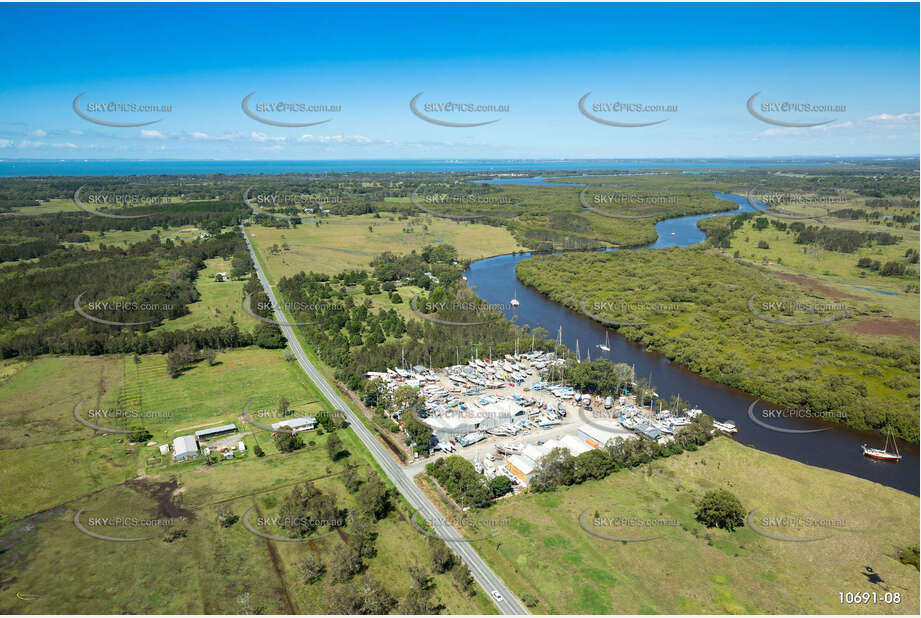 Aerial Photo Beachmere QLD Aerial Photography