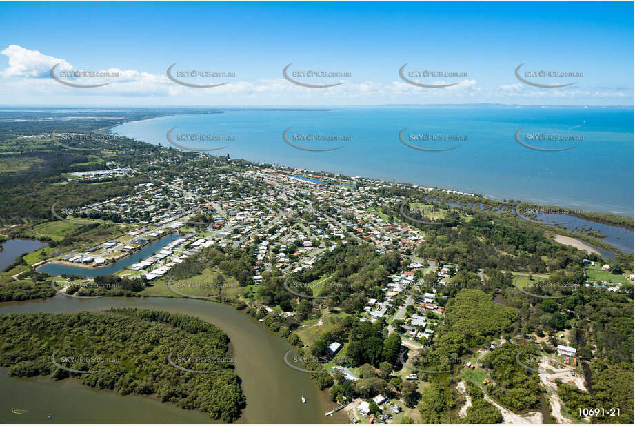 Aerial Photo Beachmere QLD Aerial Photography