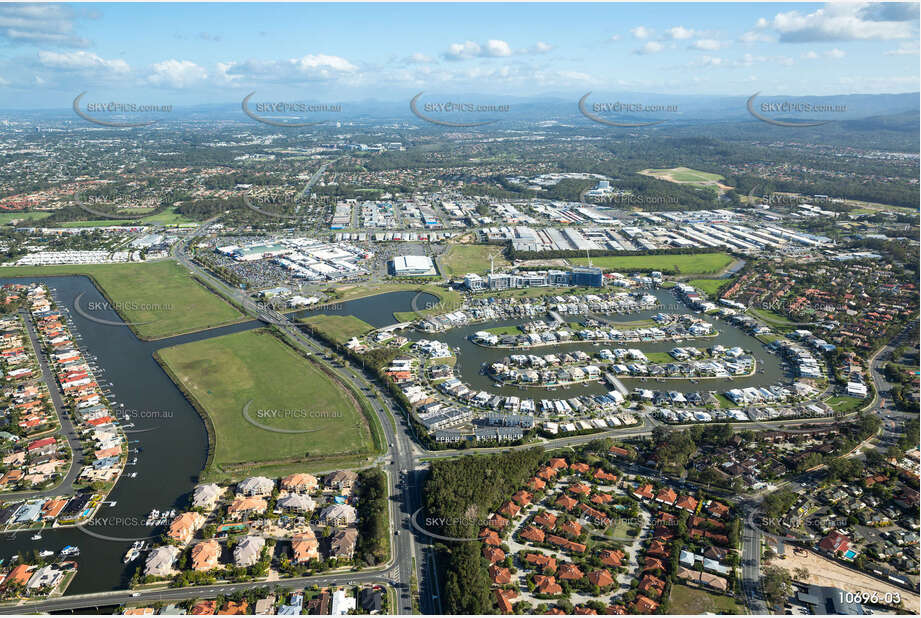 Aerial Photo Biggera Waters QLD Aerial Photography