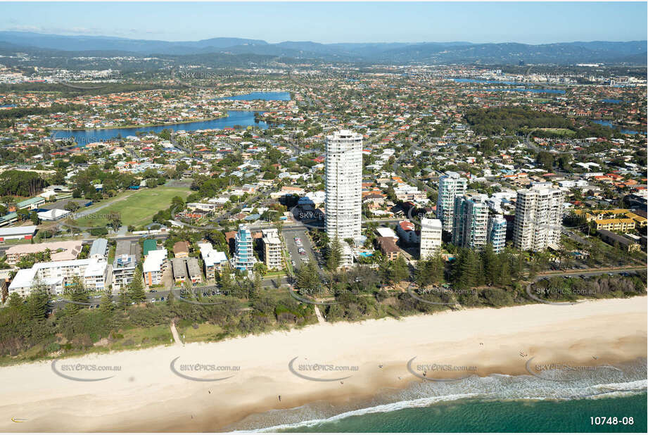 Burleigh Heads Coastline QLD Aerial Photography