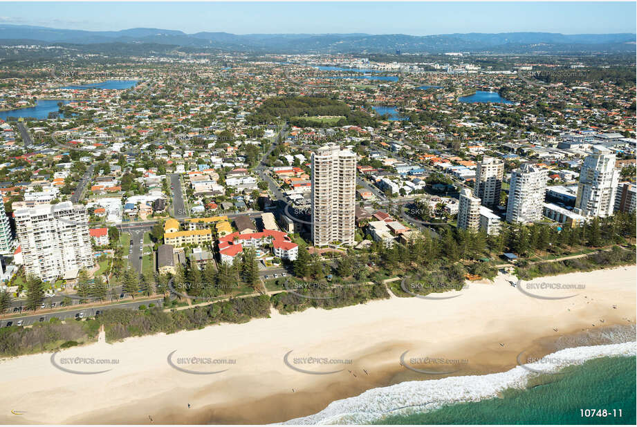 Burleigh Heads Coastline QLD Aerial Photography