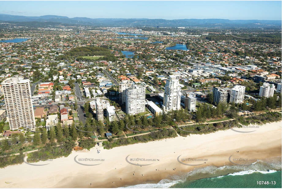 Burleigh Heads Coastline QLD Aerial Photography