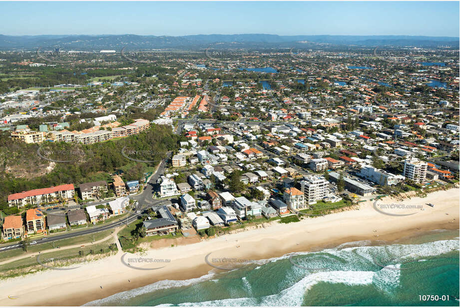 Aerial Photo Mermaid Beach QLD Aerial Photography