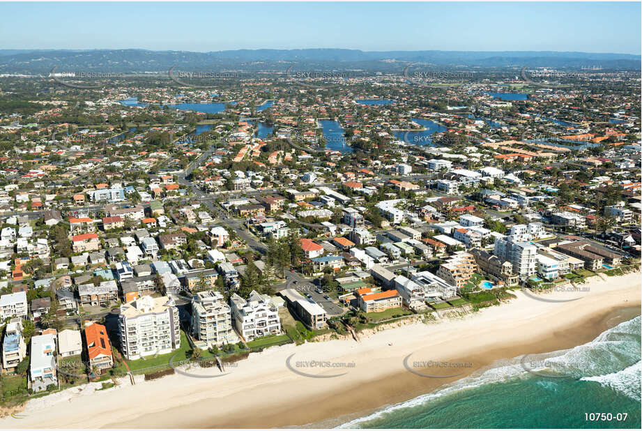 Aerial Photo Mermaid Beach QLD Aerial Photography