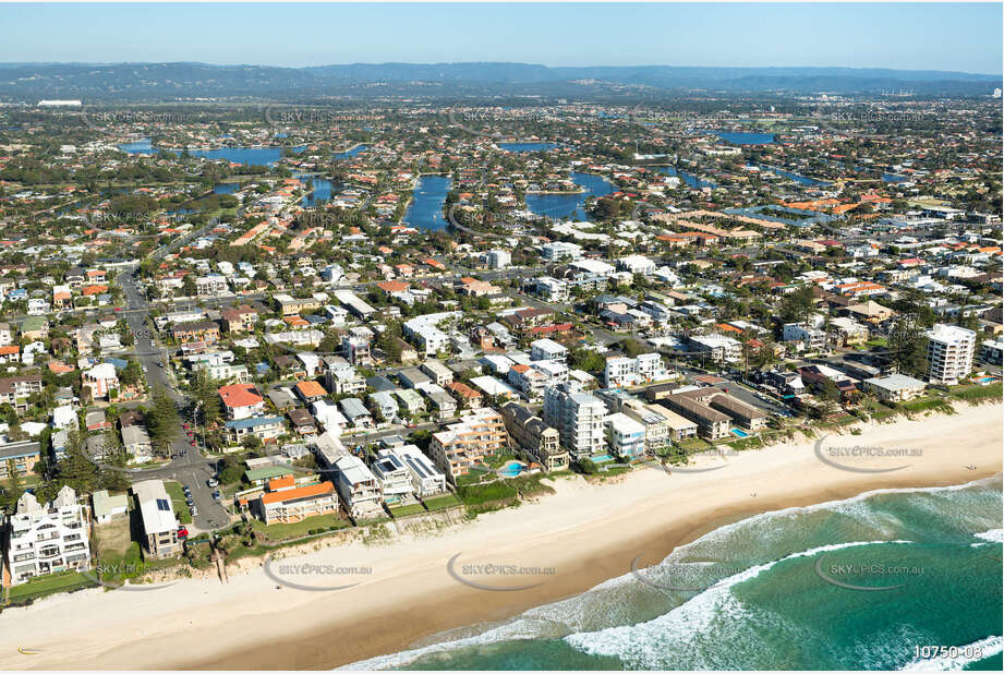 Aerial Photo Mermaid Beach QLD Aerial Photography