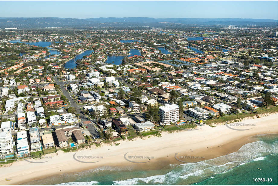 Aerial Photo Mermaid Beach QLD Aerial Photography