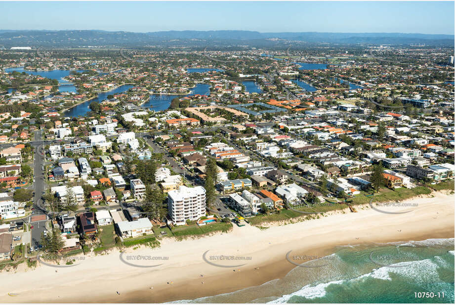 Aerial Photo Mermaid Beach QLD Aerial Photography