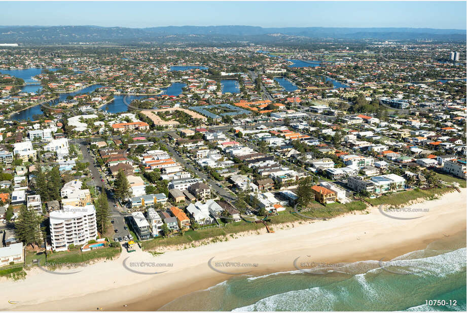 Aerial Photo Mermaid Beach QLD Aerial Photography