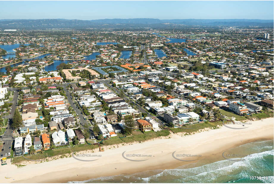 Aerial Photo Mermaid Beach QLD Aerial Photography