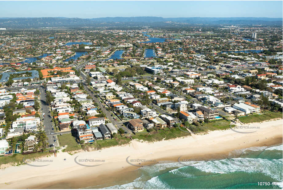 Aerial Photo Mermaid Beach QLD Aerial Photography