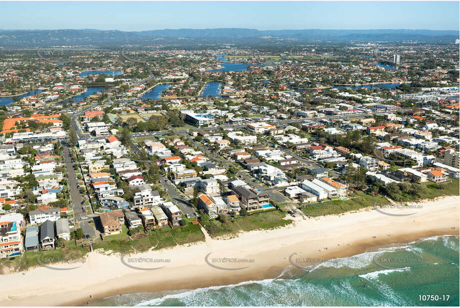 Aerial Photo Mermaid Beach QLD Aerial Photography