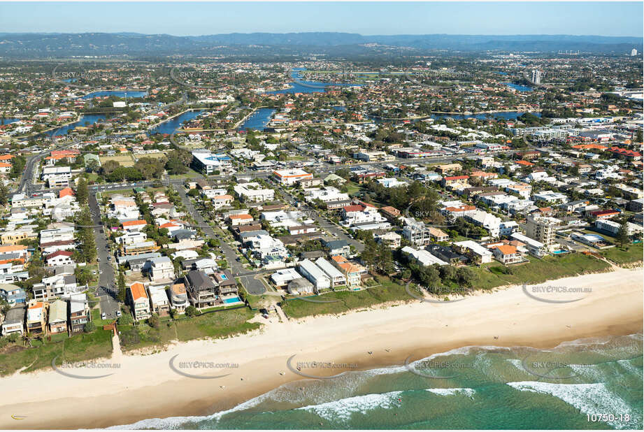 Aerial Photo Mermaid Beach QLD Aerial Photography