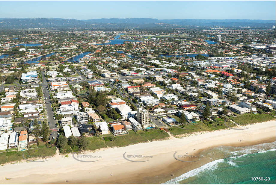 Aerial Photo Mermaid Beach QLD Aerial Photography