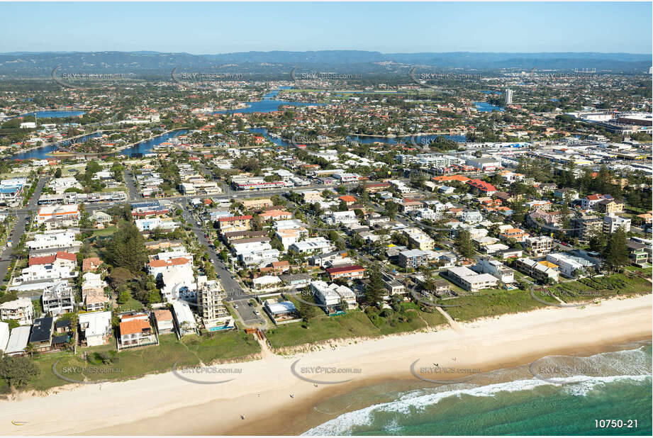 Aerial Photo Mermaid Beach QLD Aerial Photography