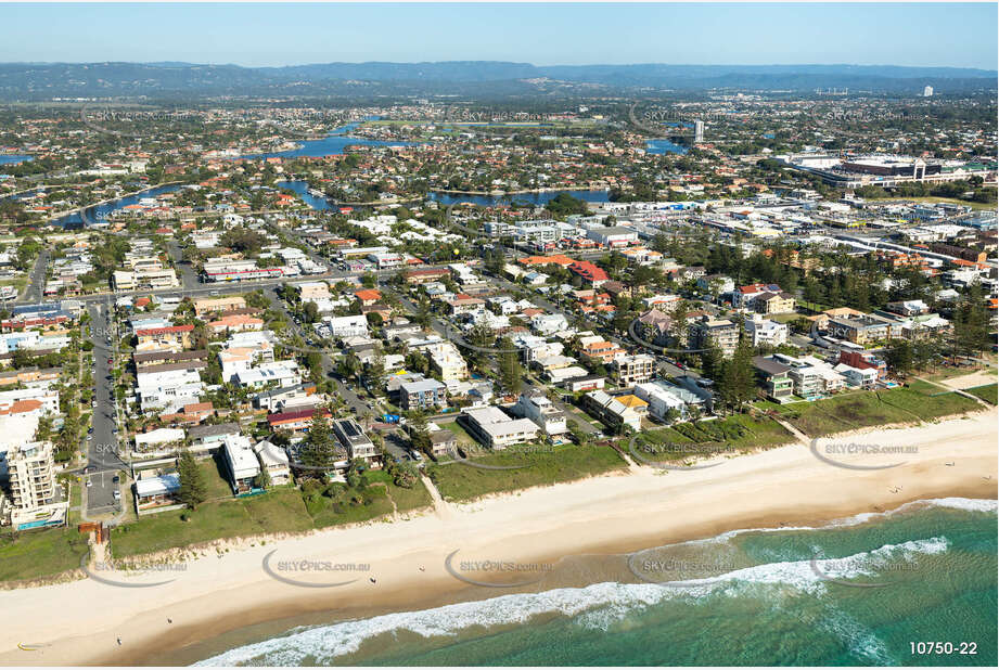 Aerial Photo Mermaid Beach QLD Aerial Photography