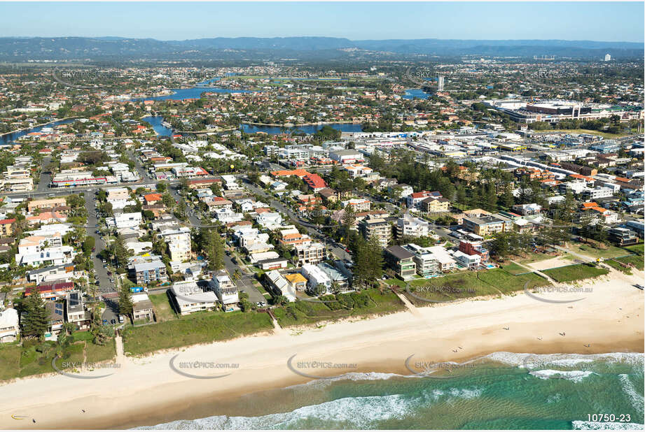 Aerial Photo Mermaid Beach QLD Aerial Photography