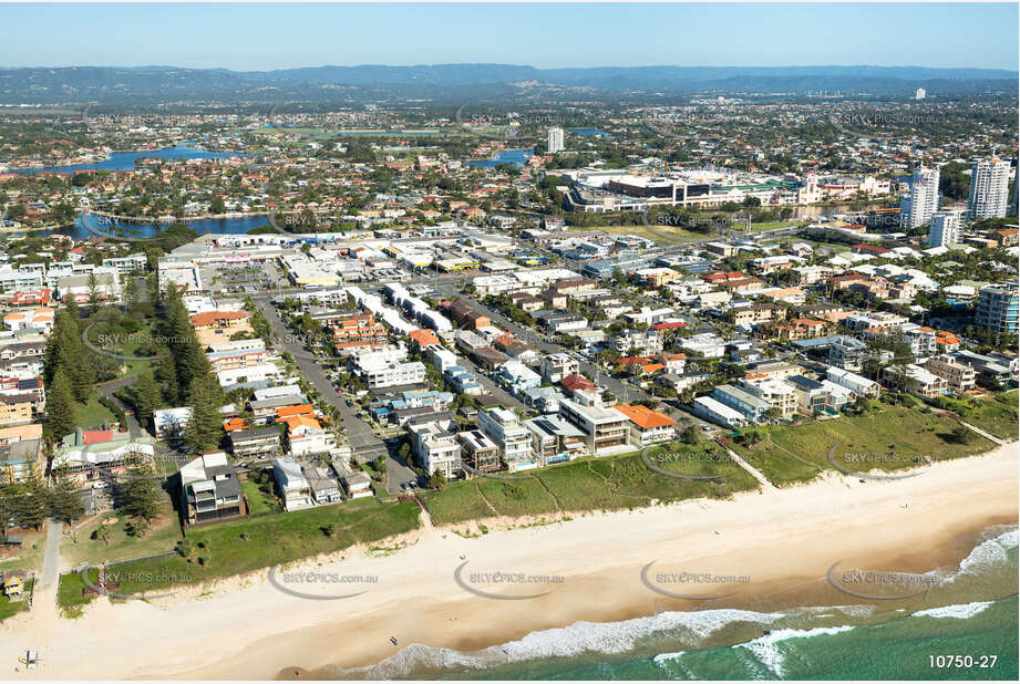 Aerial Photo Mermaid Beach QLD Aerial Photography