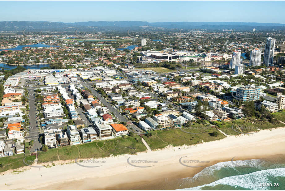 Aerial Photo Mermaid Beach QLD Aerial Photography