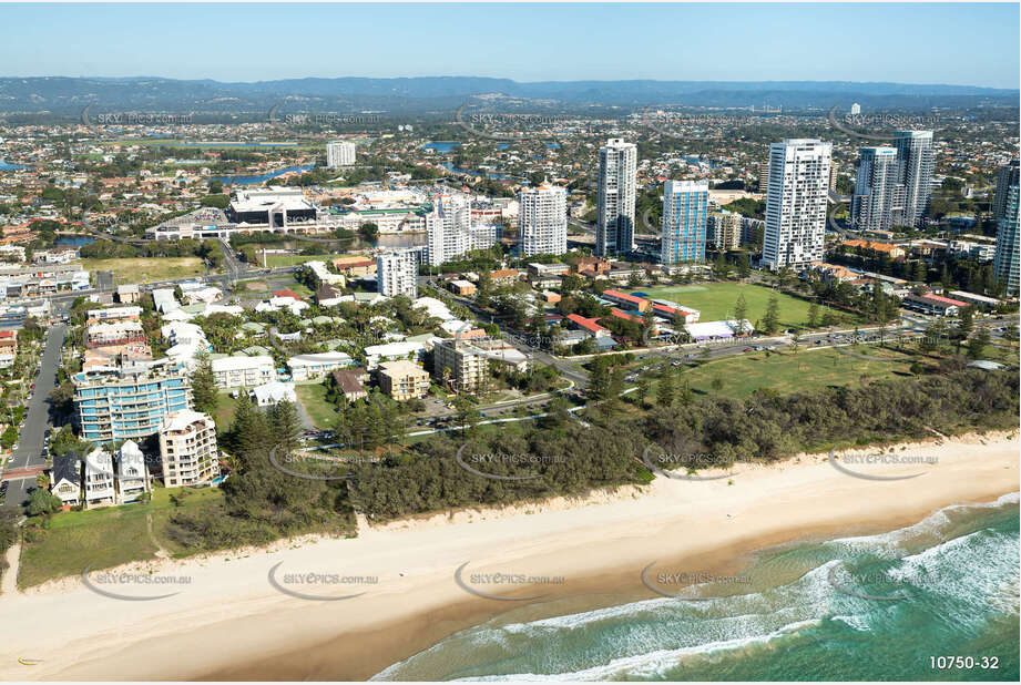 Aerial Photo Mermaid Beach QLD Aerial Photography