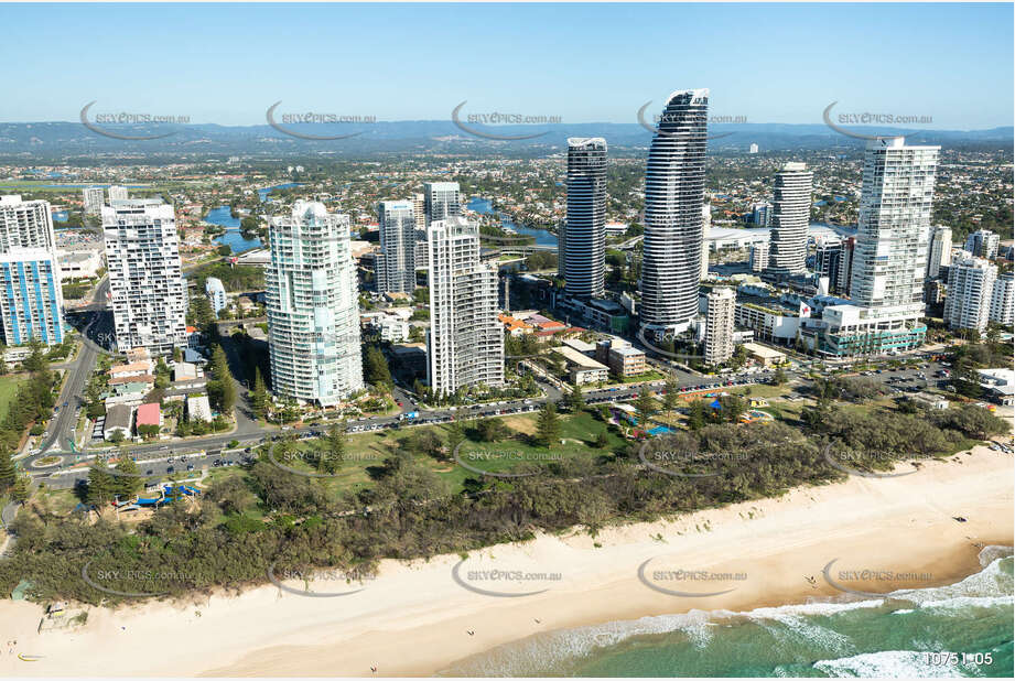 Aerial Photo Broadbeach QLD Aerial Photography