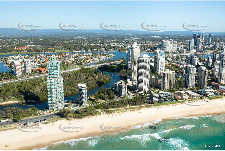 Aerial Photo Main Beach QLD Aerial Photography