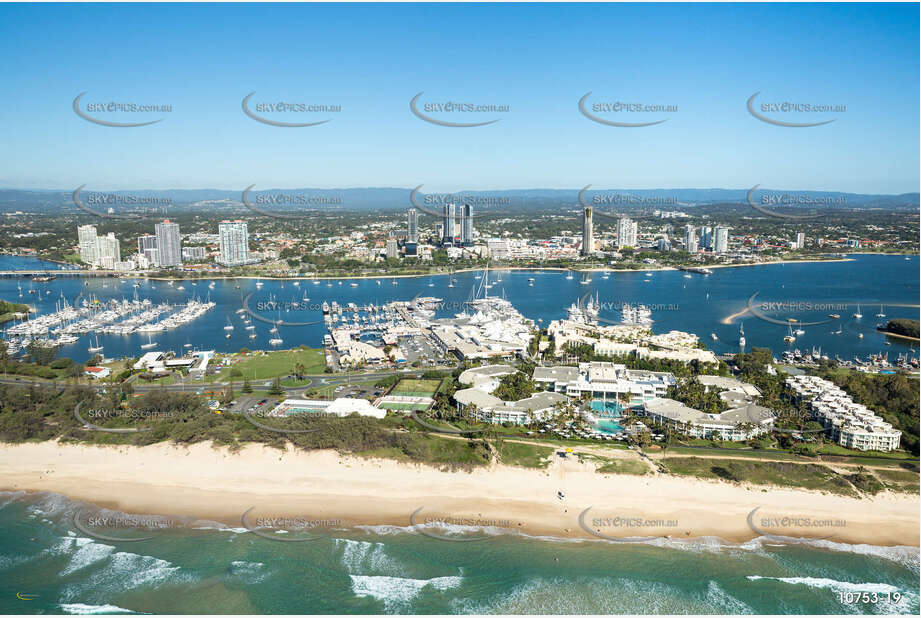 Aerial Photo Main Beach QLD Aerial Photography