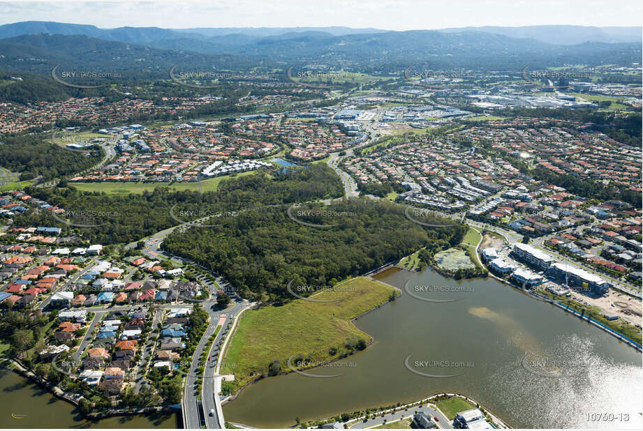 Aerial Photo Varsity Lakes QLD Aerial Photography