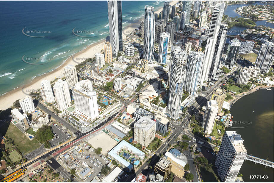 Aerial Photo Surfers Paradise QLD Aerial Photography