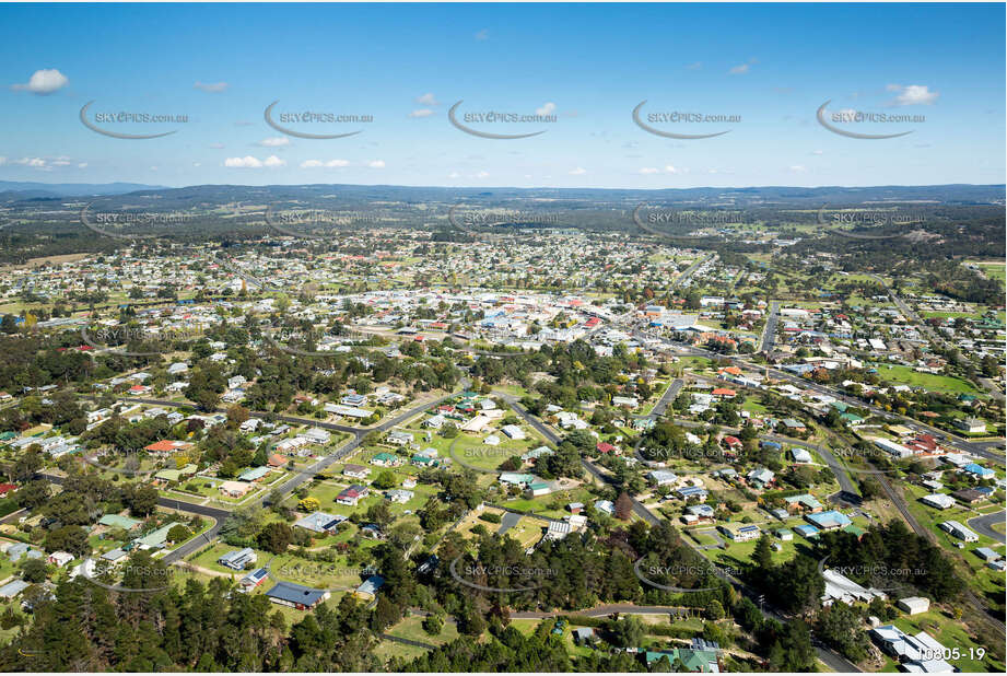 Aerial Photo of Stanthorpe on the Granite Belt QLD QLD Aerial Photography