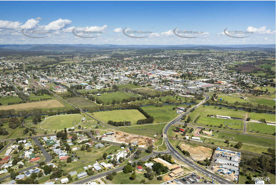 Aerial Photo Warwick QLD Aerial Photography