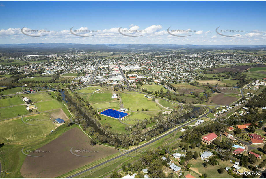 Aerial Photo Warwick QLD Aerial Photography