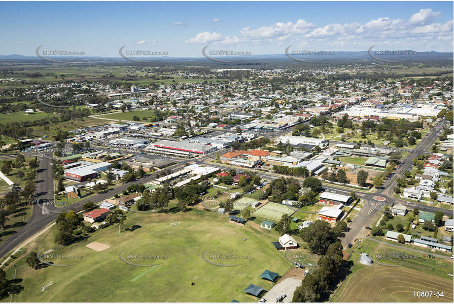 Aerial Photo Warwick QLD Aerial Photography