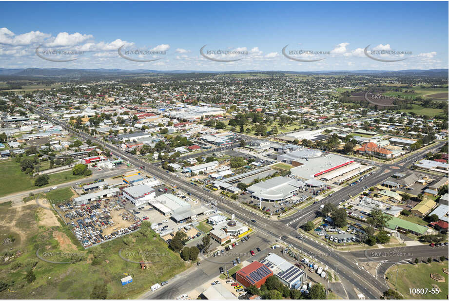 Aerial Photo Warwick QLD Aerial Photography