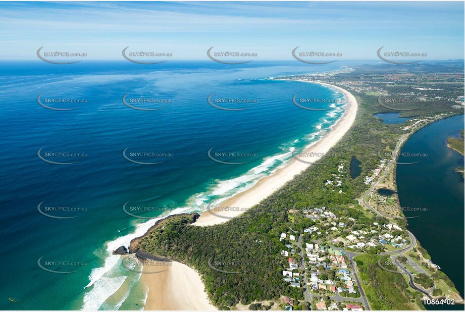 Letitia Spit at Fingal Head - NSW NSW Aerial Photography