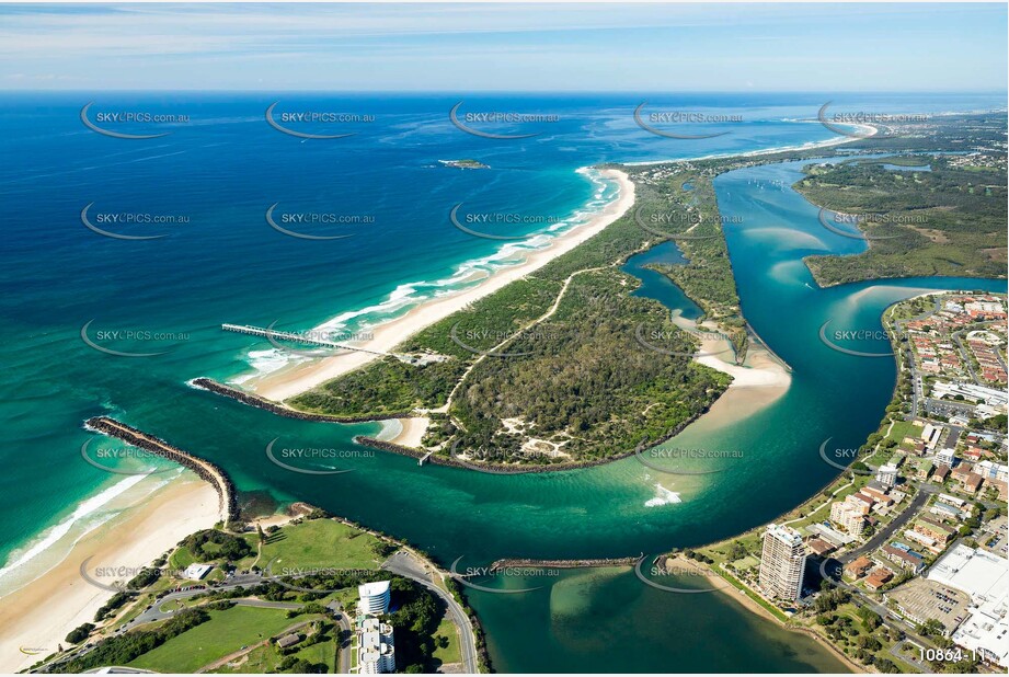 Letitia Spit at Fingal Head - NSW NSW Aerial Photography