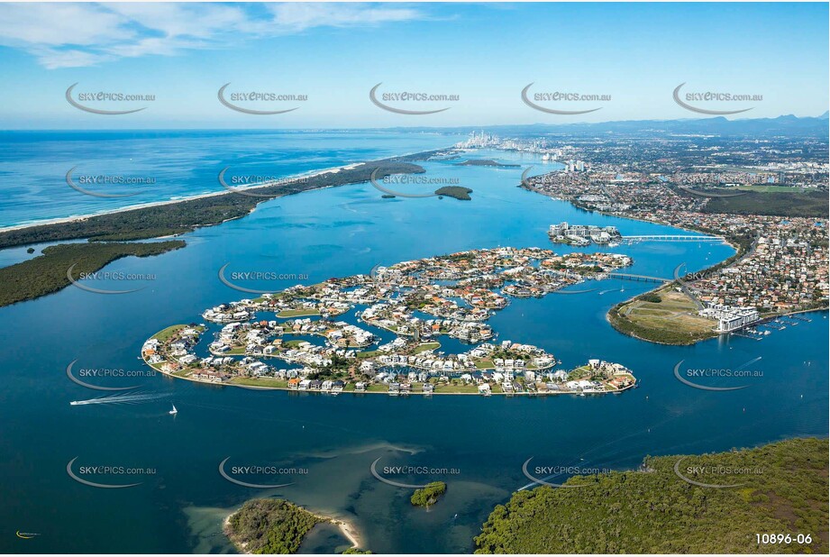 Aerial Photo Sovereign Island QLD Aerial Photography