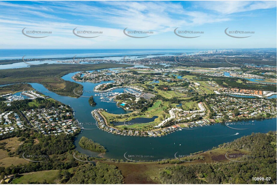 Aerial Photo Sanctuary Cove QLD Aerial Photography