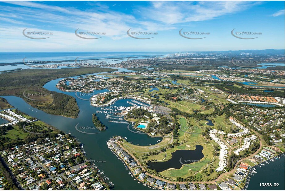 Aerial Photo Sanctuary Cove QLD Aerial Photography