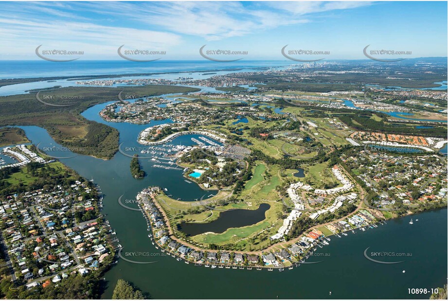 Aerial Photo Sanctuary Cove QLD Aerial Photography