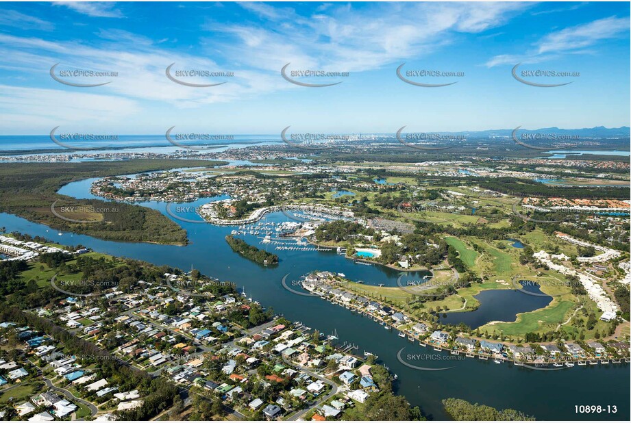 Aerial Photo Sanctuary Cove QLD Aerial Photography