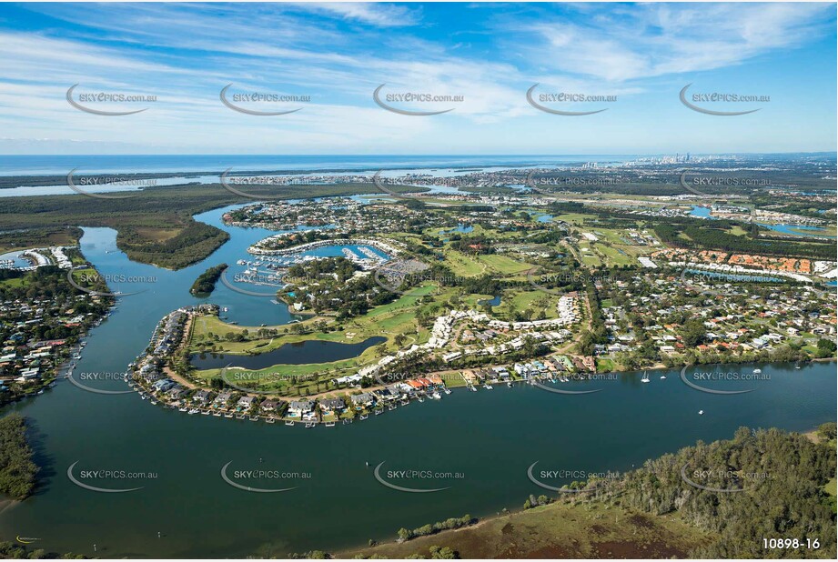 Aerial Photo Sanctuary Cove QLD Aerial Photography